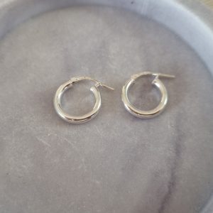 Sterling Silver Hoops