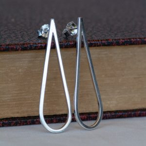 Sterling Silver Teardrop Earrings